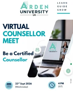 Arden University Seminar 30th sep